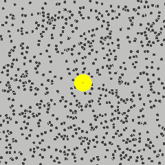 Brownian motion animation